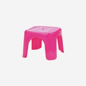 Top Quality Plastic Kiddie Stool Pink- Royal Plastics Kochi